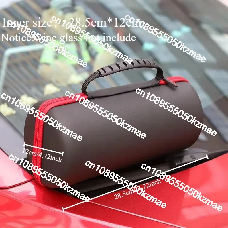 Дорожная сумка из стекла с черным галстуком, защитная пленка для одного бордового/бордового вина
Дорожная сумка из стекла с черным галстуком, защитная пленка для одного бордового/бордового вина