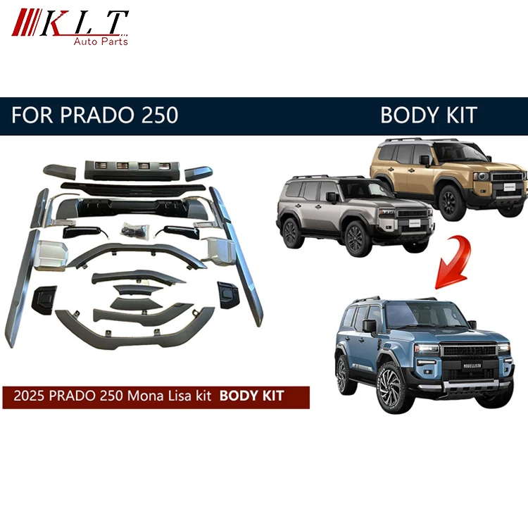 LC250 Bodykit For Prado 250 2024 Accessories LC250 Prado Body Kit Modellista Style Facelift Car Top Modification
LC250 Bodykit For Prado 250 2024 Accessories LC250 Prado Body Kit Modellista Style Facelift Car Top Modification