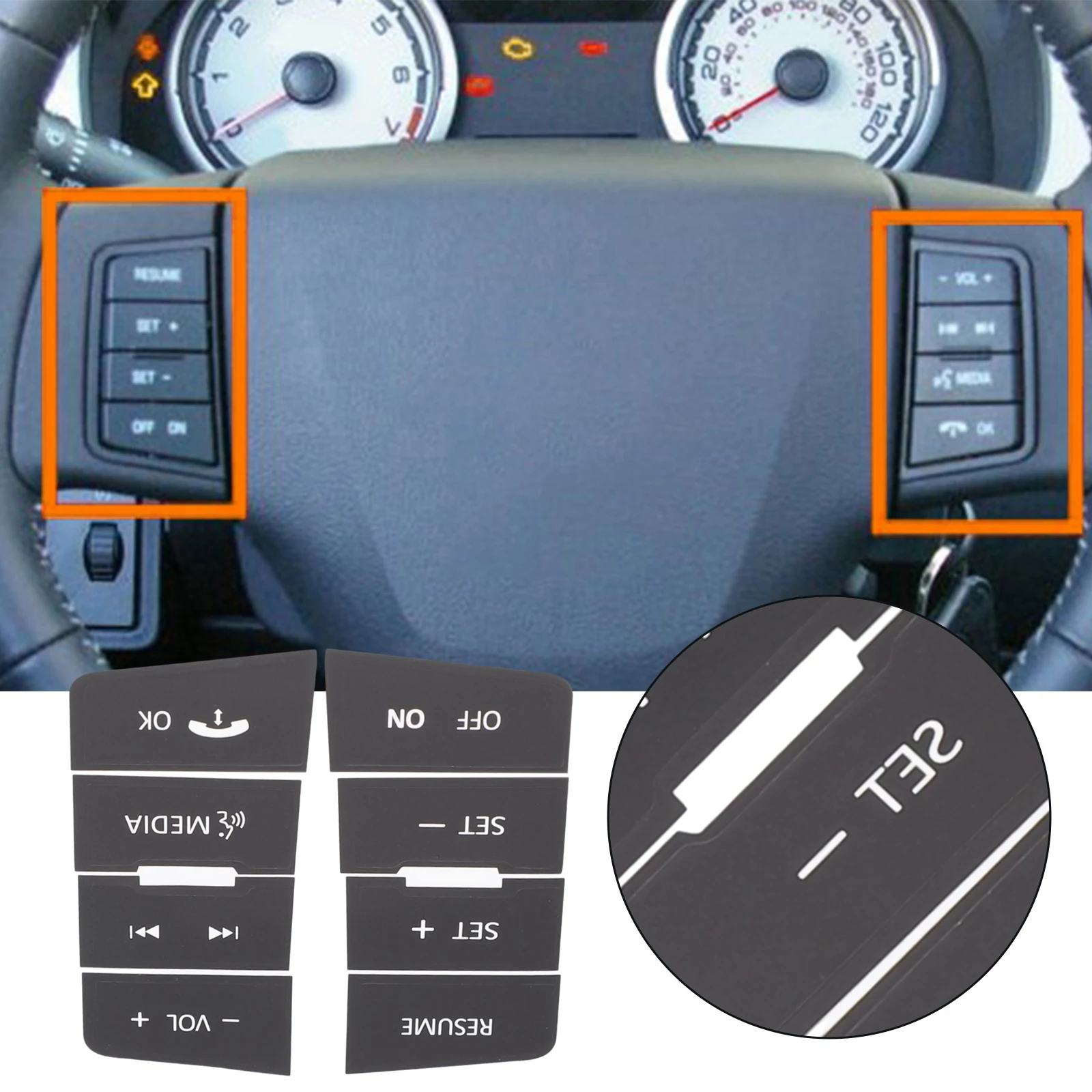 Обновите вид вашего для FORD Focus 2008 2010, с кнопками, ремонтными наклейками, черными накладками, белыми надписями
Обновите вид вашего для FORD Focus 2008 2010, с кнопками, ремонтными наклейками, черными накладками, белыми надписями