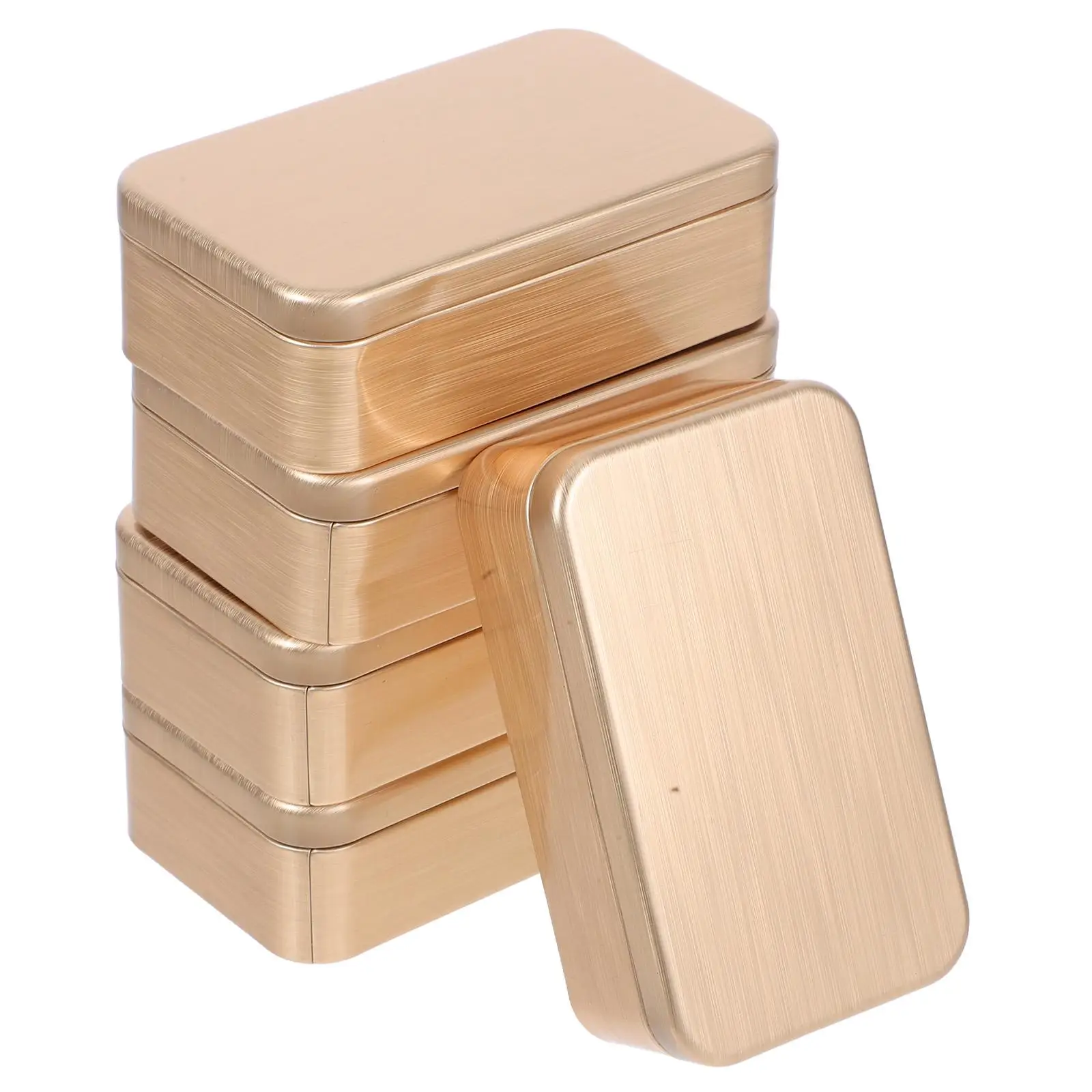 5pcs Square Brushed Iron Tin Boxes Mini with Lids for Beads Coins Jewelry Tea Storage Containers Gifts Packaging
5pcs Square Brushed Iron Tin Boxes Mini with Lids for Beads Coins Jewelry Tea Storage Containers Gifts Packaging