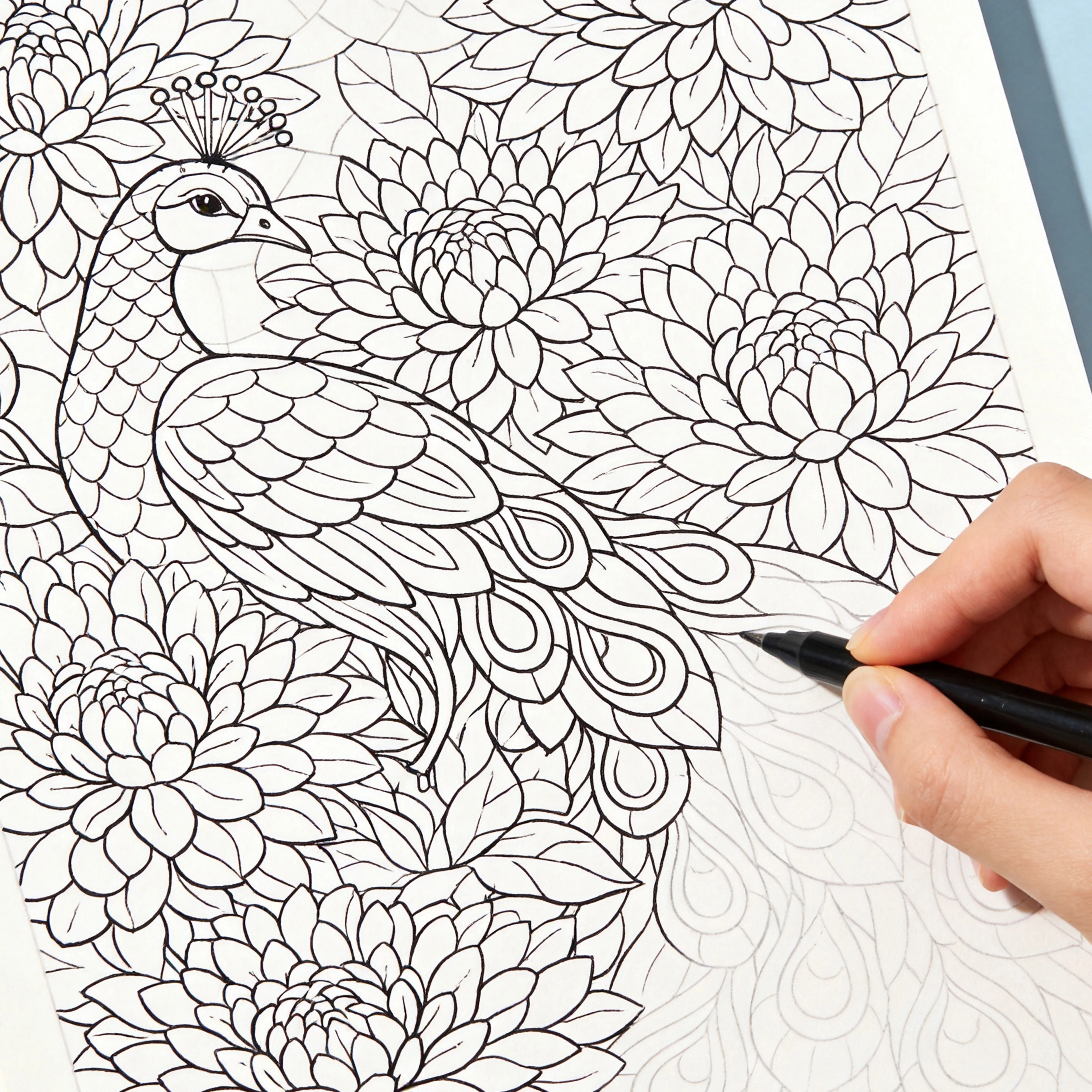 An Adult Stress Relieving Sketchbook, Animal/character Mandala Coloring Book, Sketchbook for Copying Lines, Calming The Mind
An Adult Stress Relieving Sketchbook, Animal/character Mandala Coloring Book, Sketchbook for Copying Lines, Calming The Mind