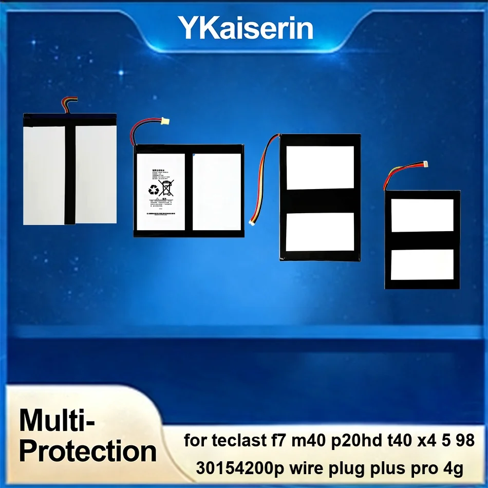 Tablet Battery Safe H-28125140P 5000-9000mAh For Teclast F7 M40 p20hd T40 X4 5 98 30154200P Wire Plug Plus Pro 4G
Tablet Battery Safe H-28125140P 5000-9000mAh For Teclast F7 M40 p20hd T40 X4 5 98 30154200P Wire Plug Plus Pro 4G