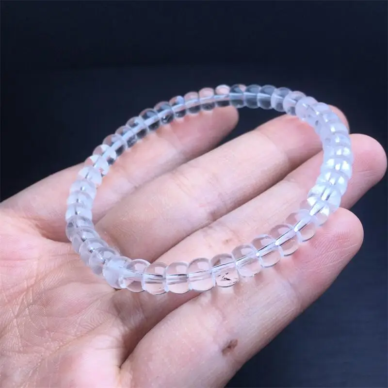 6MM Natural Clear Quartz Bead Bracelet Handmade Crystal Quartz Jewelry Stretch Bangle Children Birthday Gift 1PCS
6MM Natural Clear Quartz Bead Bracelet Handmade Crystal Quartz Jewelry Stretch Bangle Children Birthday Gift 1PCS