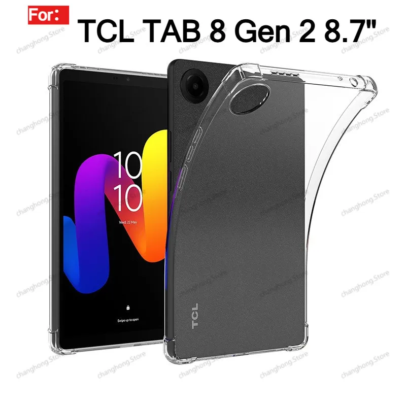 For TCL Tab 8 Gen 2 Gen2 8.7 inch 8188X Transparent Air-bags Soft Silicone TPU Protection Shockproof Case
For TCL Tab 8 Gen 2 Gen2 8.7 inch 8188X Transparent Air-bags Soft Silicone TPU Protection Shockproof Case