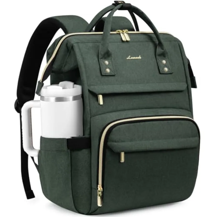 Laptop Backpack for Women with Giant Tumbler Holder Pocket, 15.6 inch Waterproof Travel Backpack Purse Computer Laptop Bag, Pro
Laptop Backpack for Women with Giant Tumbler Holder Pocket, 15.6 inch Waterproof Travel Backpack Purse Computer Laptop Bag, Pro