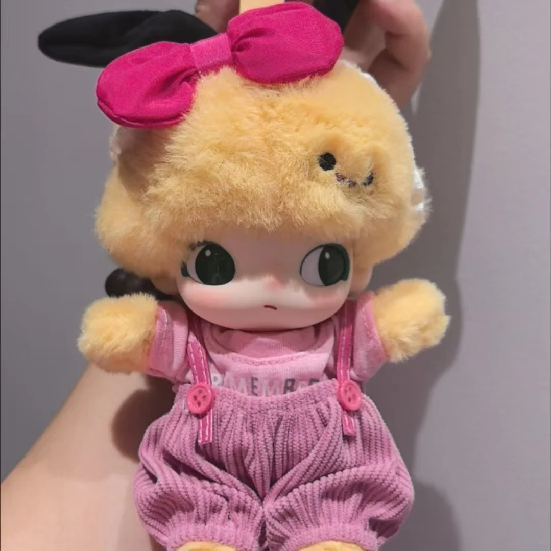 Mini Plush Doll'S Clothes Outfit Accessories For Ropa Labubu & 10cm cotton doll Rose bow overalls set dress Clothing Gift
Mini Plush Doll'S Clothes Outfit Accessories For Ropa Labubu & 10cm cotton doll Rose bow overalls set dress Clothing Gift