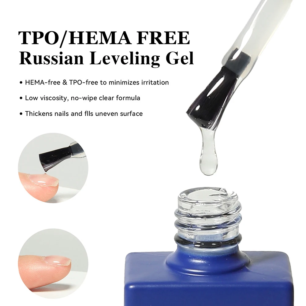 Vendeeni TPO HEMA FREE Russian Self Leveling Gel Nail Polish Thickened Nails Smooth UV LED Gel Varnish Shaping Strong Nail Gel
Vendeeni TPO HEMA FREE Russian Self Leveling Gel Nail Polish Thickened Nails Smooth UV LED Gel Varnish Shaping Strong Nail Gel