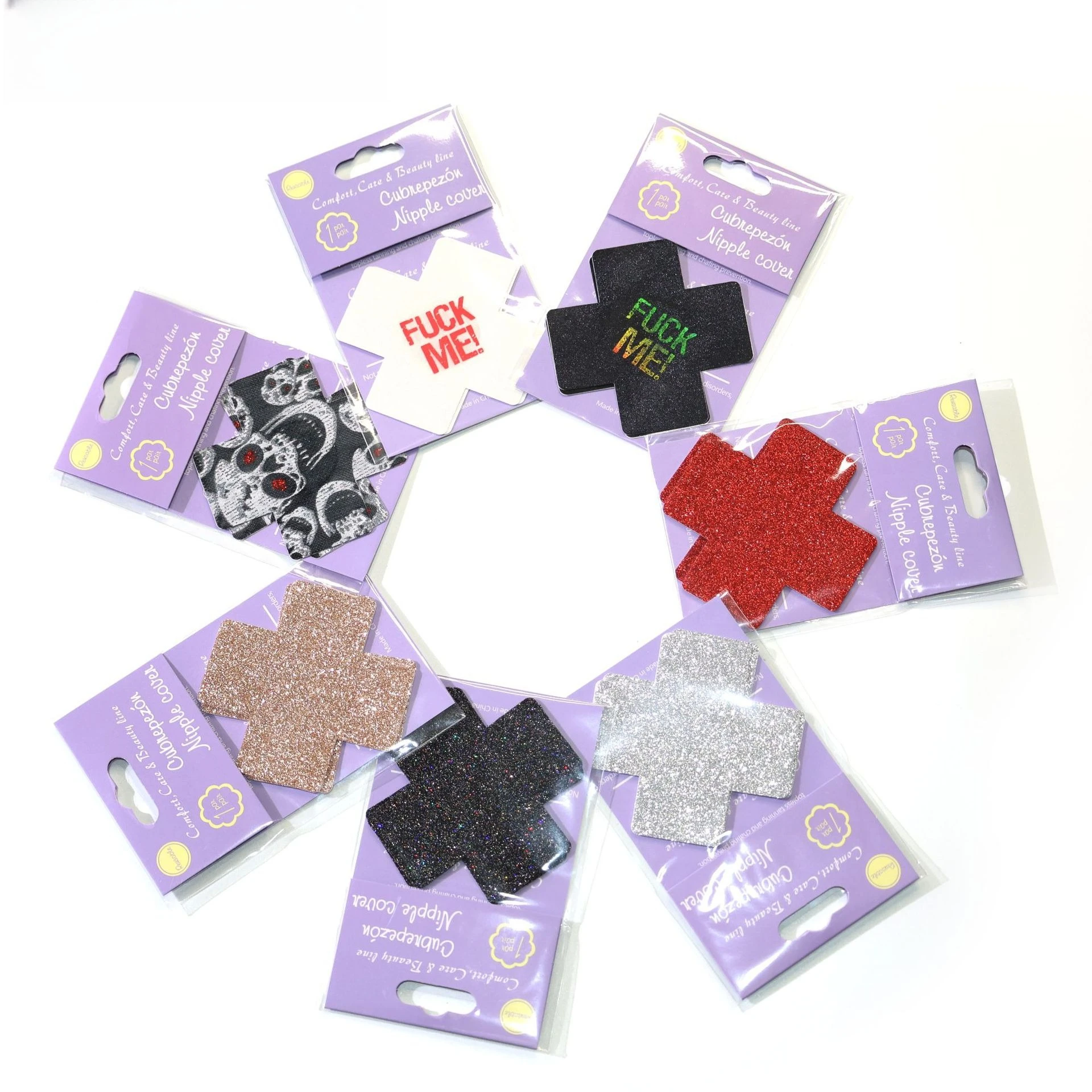 Women's Cross Shaped Self-adhesive Disposable Satin Nipple Breast Sticker Strapless Invisible Chest Paste Light Leakage
Women's Cross Shaped Self-adhesive Disposable Satin Nipple Breast Sticker Strapless Invisible Chest Paste Light Leakage