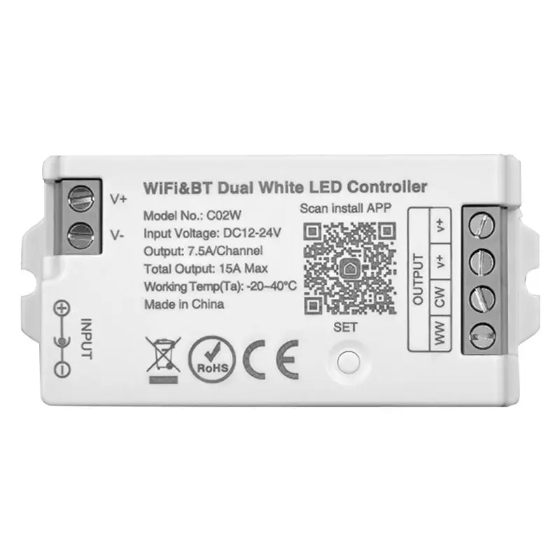 HFES C01W Tuya Light Strip Controller& C02W 2.4G WIFI Bluetooth Mobile APP Smart Controller Intelligent Voice Control
HFES C01W Tuya Light Strip Controller& C02W 2.4G WIFI Bluetooth Mobile APP Smart Controller Intelligent Voice Control