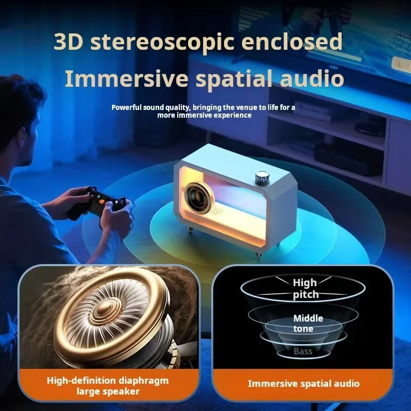DIY Transparent Bluetooth Speaker RGB Colorful Lighting Computer Subwoofer Desktop Audio with High Volume Display BT AUX Play
DIY Transparent Bluetooth Speaker RGB Colorful Lighting Computer Subwoofer Desktop Audio with High Volume Display BT AUX Play