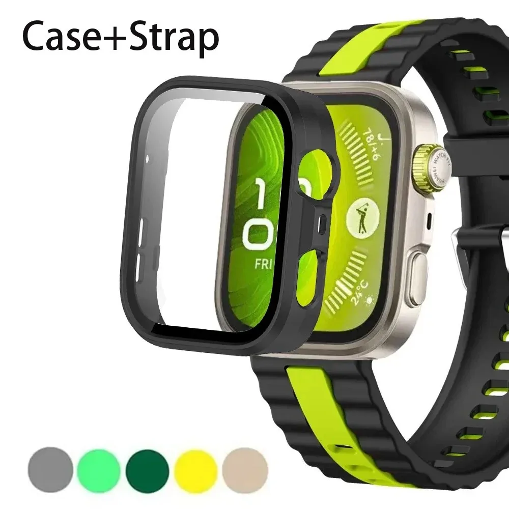 Силиконовый ремешок + чехол из поликарбоната для Huawei Watch Fit 4/4 Pro, ремешок для Huawei Watch Fit 3/4, защитный бампер для экрана с защитой от падения
Силиконовый ремешок + чехол из поликарбоната для Huawei Watch Fit 4/4 Pro, ремешок для Huawei Watch Fit 3/4, защитный бампер для экрана с защитой от падения