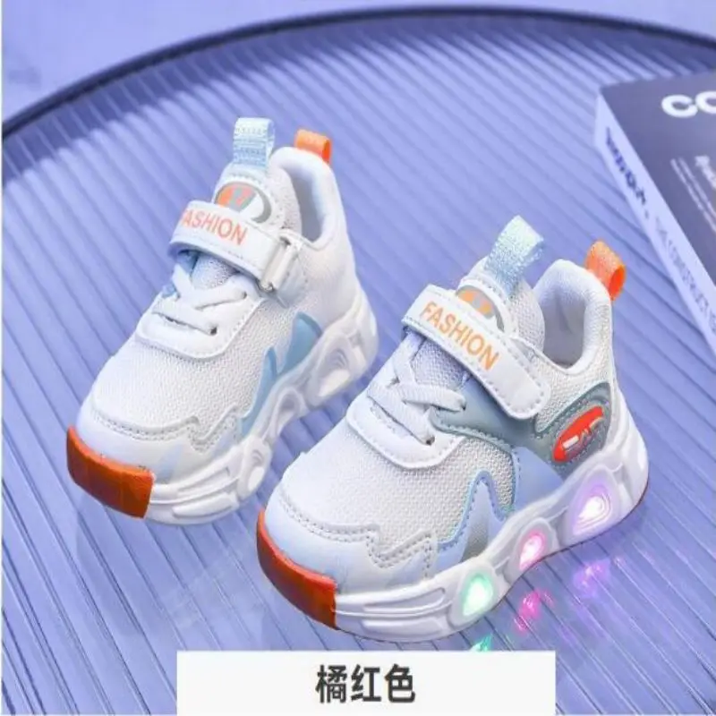2024 Spring Autumn New PU Leather Boys' LED Shoes Girls' Leisure Small White Shoes Children's Cricket Shoes Light Sports Shoes
2024 Spring Autumn New PU Leather Boys' LED Shoes Girls' Leisure Small White Shoes Children's Cricket Shoes Light Sports Shoes