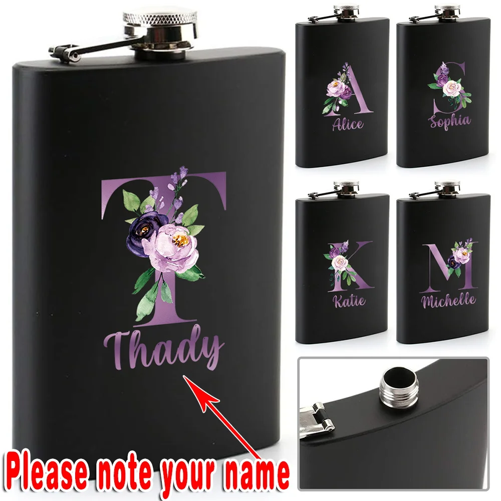 Customized Name 8oz Hip Flask Metal Wine Pot Stainless Steel Liquor Bottle Container Personalized Whiskey Flagon Camping Drinker
Customized Name 8oz Hip Flask Metal Wine Pot Stainless Steel Liquor Bottle Container Personalized Whiskey Flagon Camping Drinker