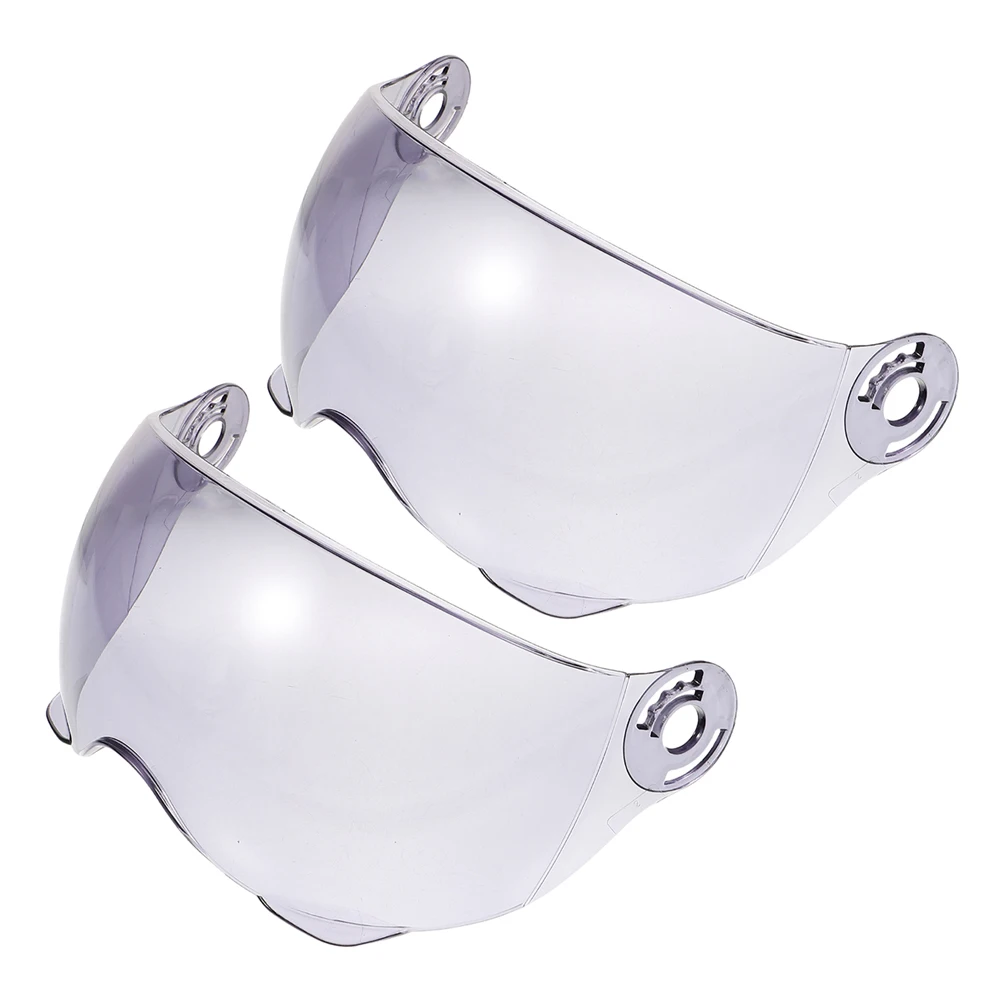 2pcs Sunscreen Lens for Half Face Visor Replacement Clear Plastic Windproof UV Protection AntiScratch Design
2pcs Sunscreen Lens for Half Face Visor Replacement Clear Plastic Windproof UV Protection AntiScratch Design