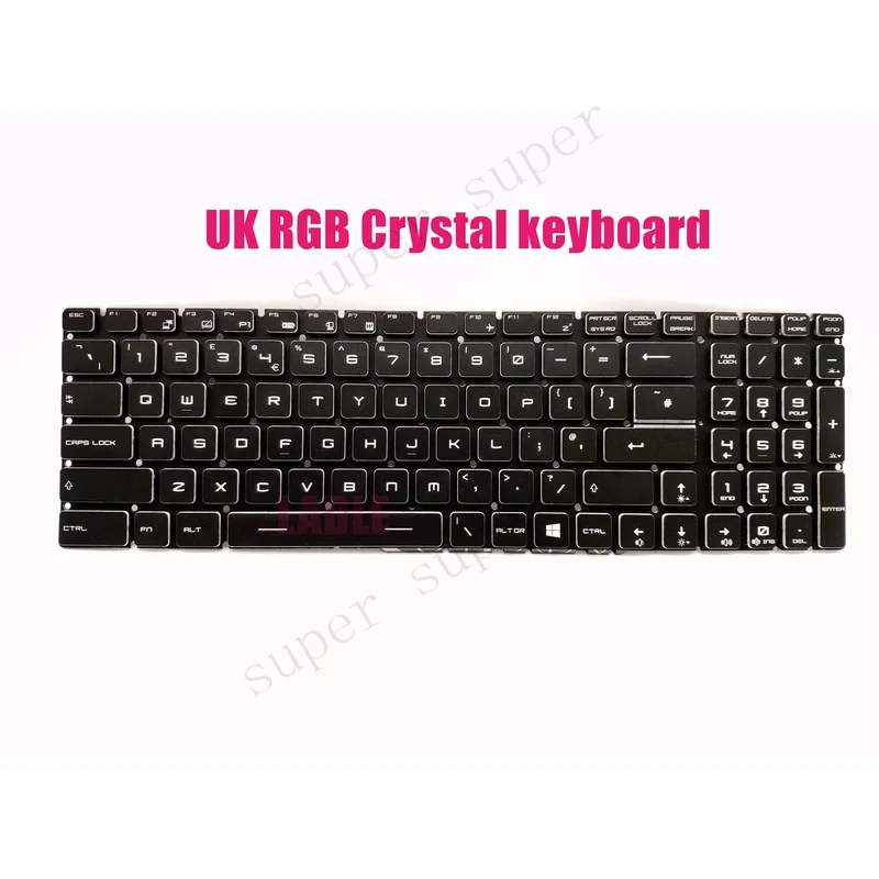 SSS+ UK Per Key RGB Backlit keyboard for MSI Gaming GE75 Raider 8RE/GE75 Raider 8RF
SSS+ UK Per Key RGB Backlit keyboard for MSI Gaming GE75 Raider 8RE/GE75 Raider 8RF