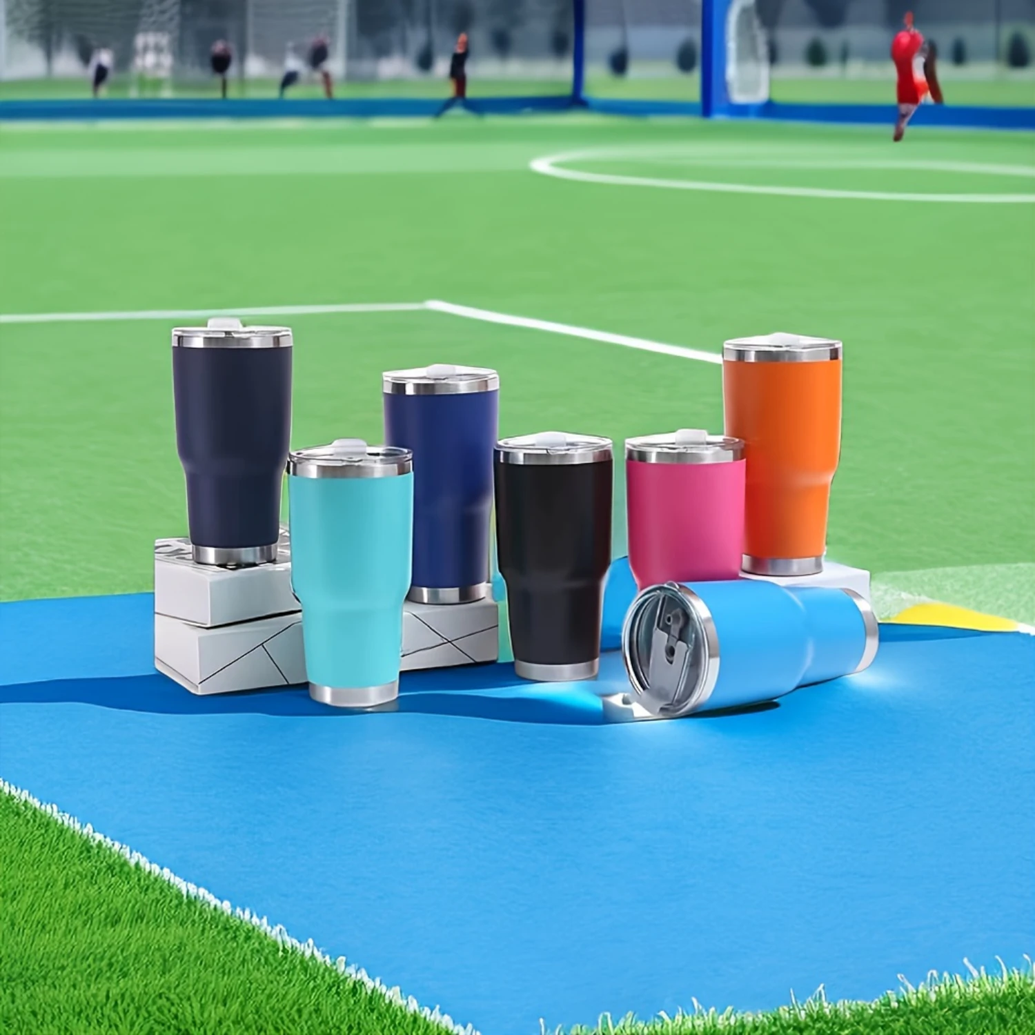 Double Wall Insulated Tumbler - Portable Stainless Steel Cup for Outdoor Sports, Travel, Camping, Picnics, and More - Keeps Drin
Double Wall Insulated Tumbler - Portable Stainless Steel Cup for Outdoor Sports, Travel, Camping, Picnics, and More - Keeps Drin