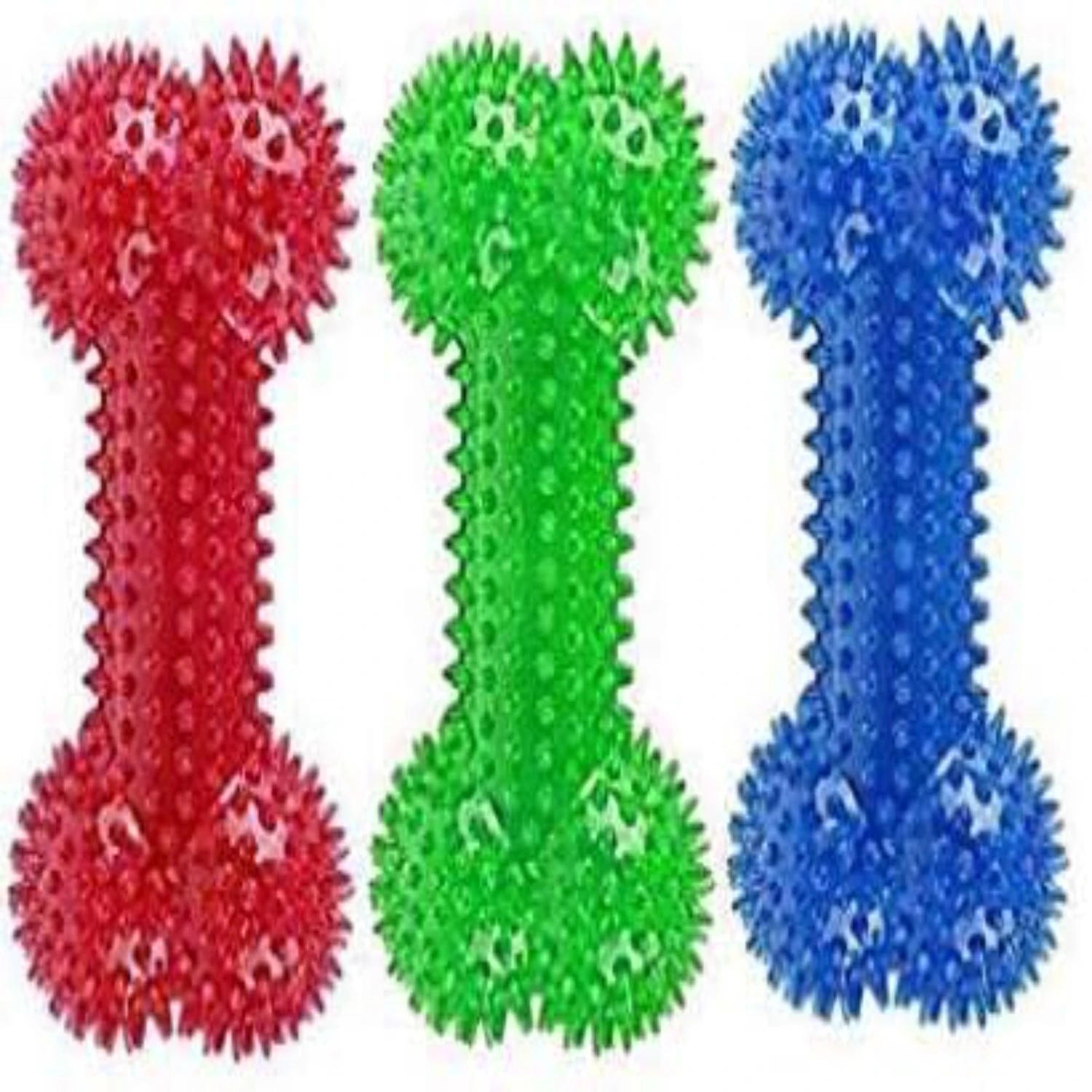 Fun, Colorful, and Vibrant Set of 3 Bouncy Squeaky Dog Toys - Pack of 16.0cm Length - Perfect for Safe Playtime and Teeth Cleani
Fun, Colorful, and Vibrant Set of 3 Bouncy Squeaky Dog Toys - Pack of 16.0cm Length - Perfect for Safe Playtime and Teeth Cleani