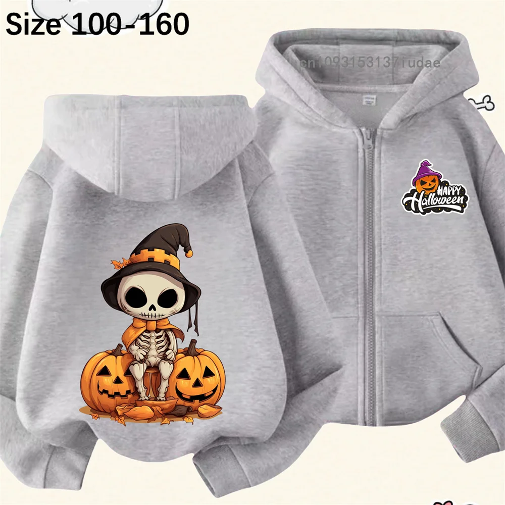 Halloween Pumpkin Hoodie Children's Clothing Girl's Clothing Fashion Baby Boy's Clothing Fall Warm Sports Zipper Top Coat Top
Halloween Pumpkin Hoodie Children's Clothing Girl's Clothing Fashion Baby Boy's Clothing Fall Warm Sports Zipper Top Coat Top