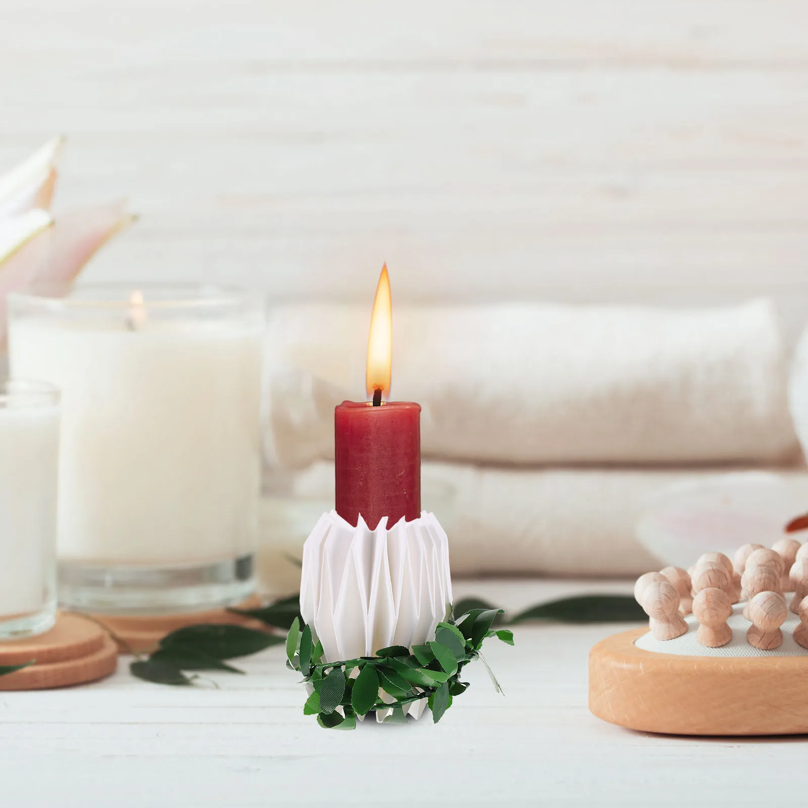 2Pcs Paper Drip Tray Foldable Wax Protectors Decorative Wax Stoppers Christmas Tealight Bobeches Party Drip
2Pcs Paper Drip Tray Foldable Wax Protectors Decorative Wax Stoppers Christmas Tealight Bobeches Party Drip