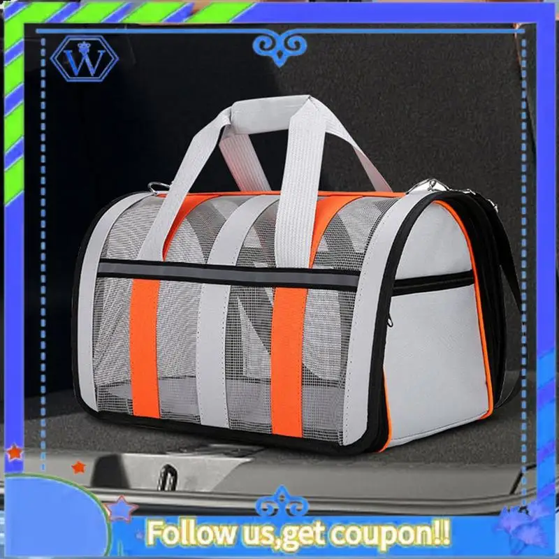 Easy To Use Cat Carrying Bag Dog Foldable Carrier Portable Bag Travel Carrier With Multiple Mesh Panels For Flying Visiting The
Easy To Use Cat Carrying Bag Dog Foldable Carrier Portable Bag Travel Carrier With Multiple Mesh Panels For Flying Visiting The