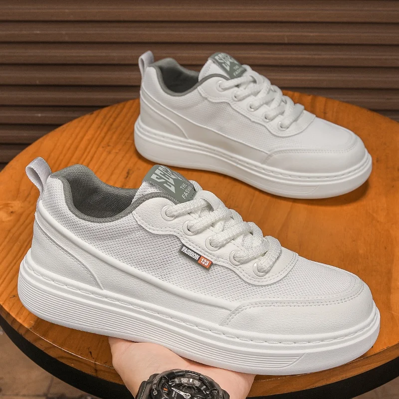 Men's Mesh Shoes 2026 New Summer Breathable Thin Net Shoes Casual Thick Bottom Lightweight Versatile White Shoes
Men's Mesh Shoes 2026 New Summer Breathable Thin Net Shoes Casual Thick Bottom Lightweight Versatile White Shoes