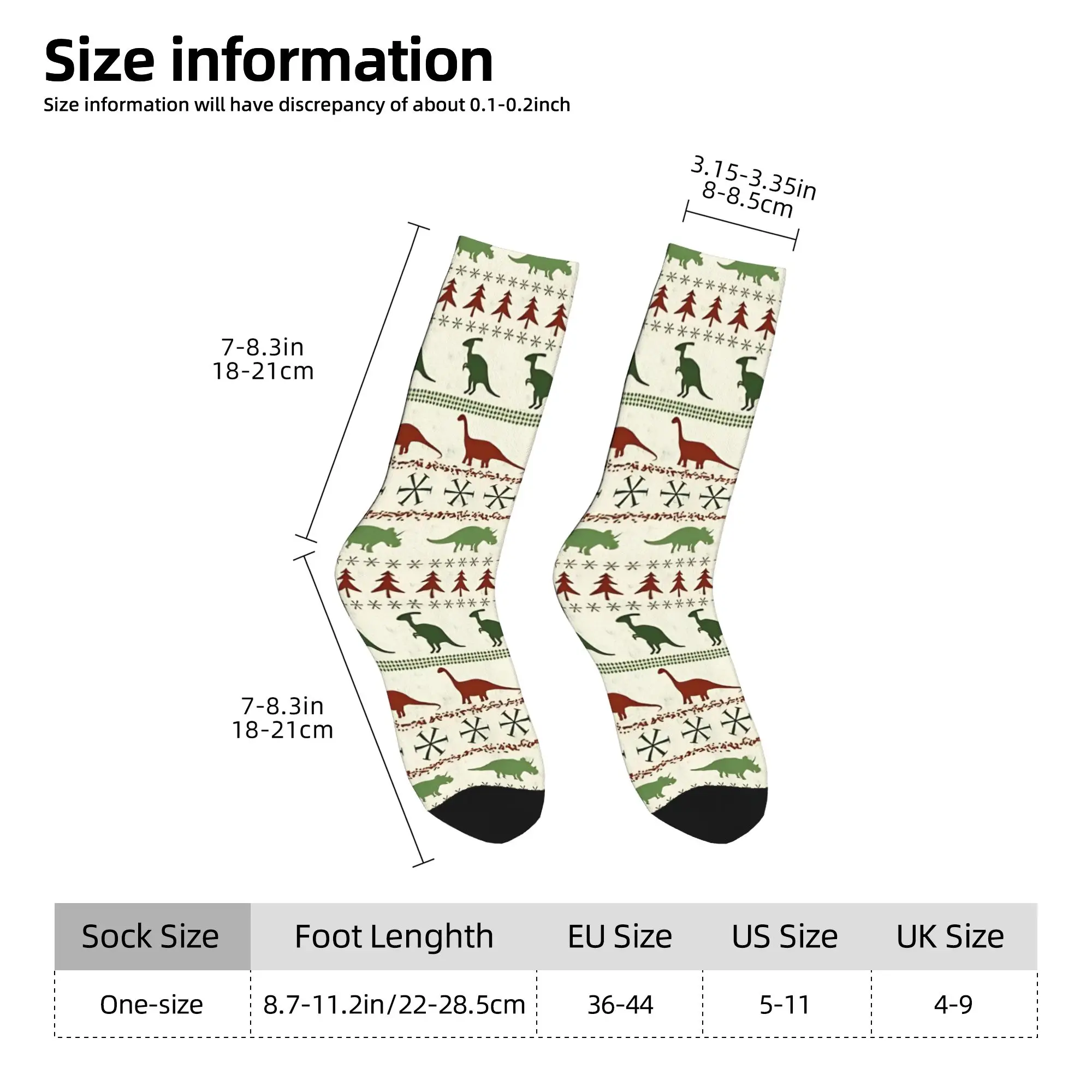 Dinosaur Christmas Pattern Socks Anti-Slip Stockings Women Men Warm Soft Outdoor Sports Socks Winter Korean Design Socks
Dinosaur Christmas Pattern Socks Anti-Slip Stockings Women Men Warm Soft Outdoor Sports Socks Winter Korean Design Socks
