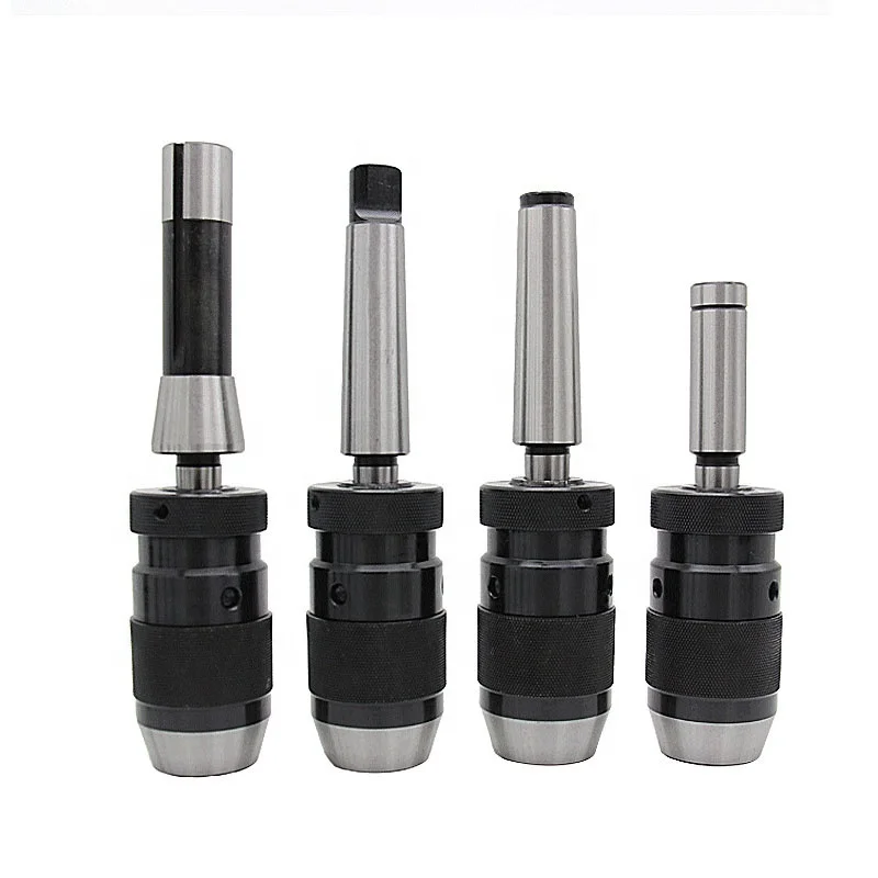 Конический сверлильный патрон, размер 13 мм, 1/2 дюйма, бесключевые сверлильные патроны JT33, с сверлильными патронами R8 MT
Конический сверлильный патрон, размер 13 мм, 1/2 дюйма, бесключевые сверлильные патроны JT33, с сверлильными патронами R8 MT