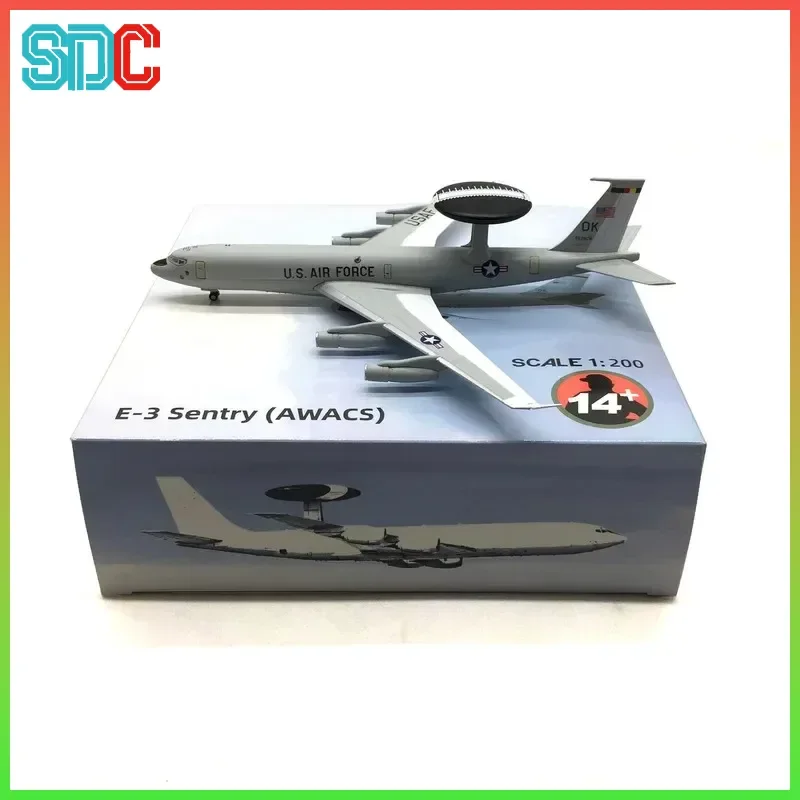 Boeing E-3 Sentry AWACS модель самолета из сплава масштаб 1/200 Коллекционная игрушка самолета раннего предупреждения для подарка и украшения
Boeing E-3 Sentry AWACS модель самолета из сплава масштаб 1/200 Коллекционная игрушка самолета раннего предупреждения для подарка и украшения