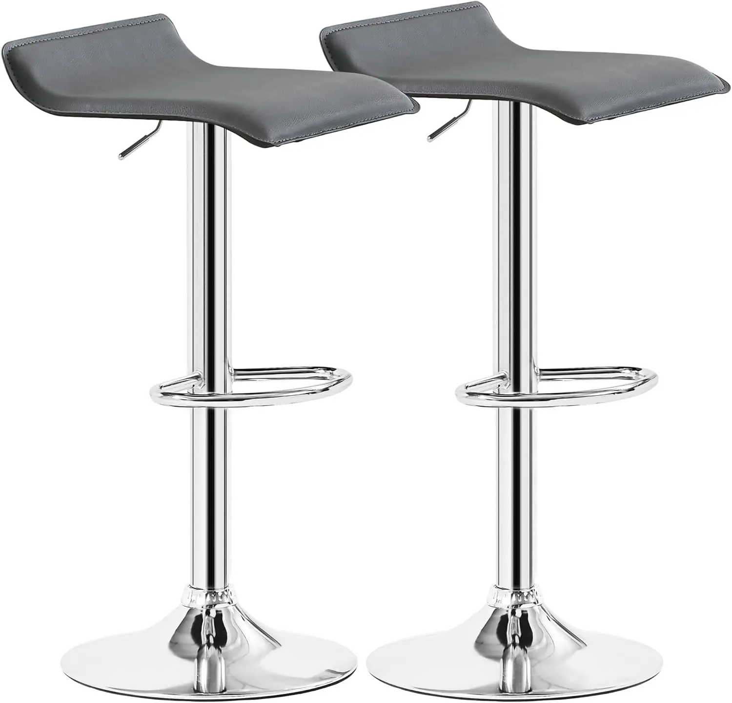 Bar Stools Set Of 2, Swivel Bar Chairs, Counter Bar Stools With Height-Adjustable, Modern Arml Pvc Stools For
Bar Stools Set Of 2, Swivel Bar Chairs, Counter Bar Stools With Height-Adjustable, Modern Arml Pvc Stools For