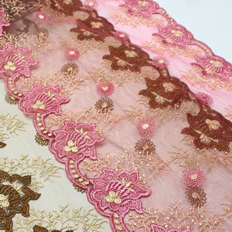 26Yards/lot Two Tones Embroidery Lace Trim DIY Craft Sewing Supply Skirt Hem Decoration Accessories Dolls bjd
26Yards/lot Two Tones Embroidery Lace Trim DIY Craft Sewing Supply Skirt Hem Decoration Accessories Dolls bjd