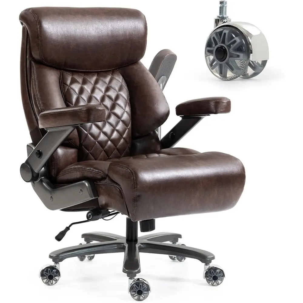 Luxury 700lbs Capacity Big and Tall Office Chair with 4D Armrests, Ergonomic Design, Key Spring Cushion, and Lumbar Support, Dua
Luxury 700lbs Capacity Big and Tall Office Chair with 4D Armrests, Ergonomic Design, Key Spring Cushion, and Lumbar Support, Dua