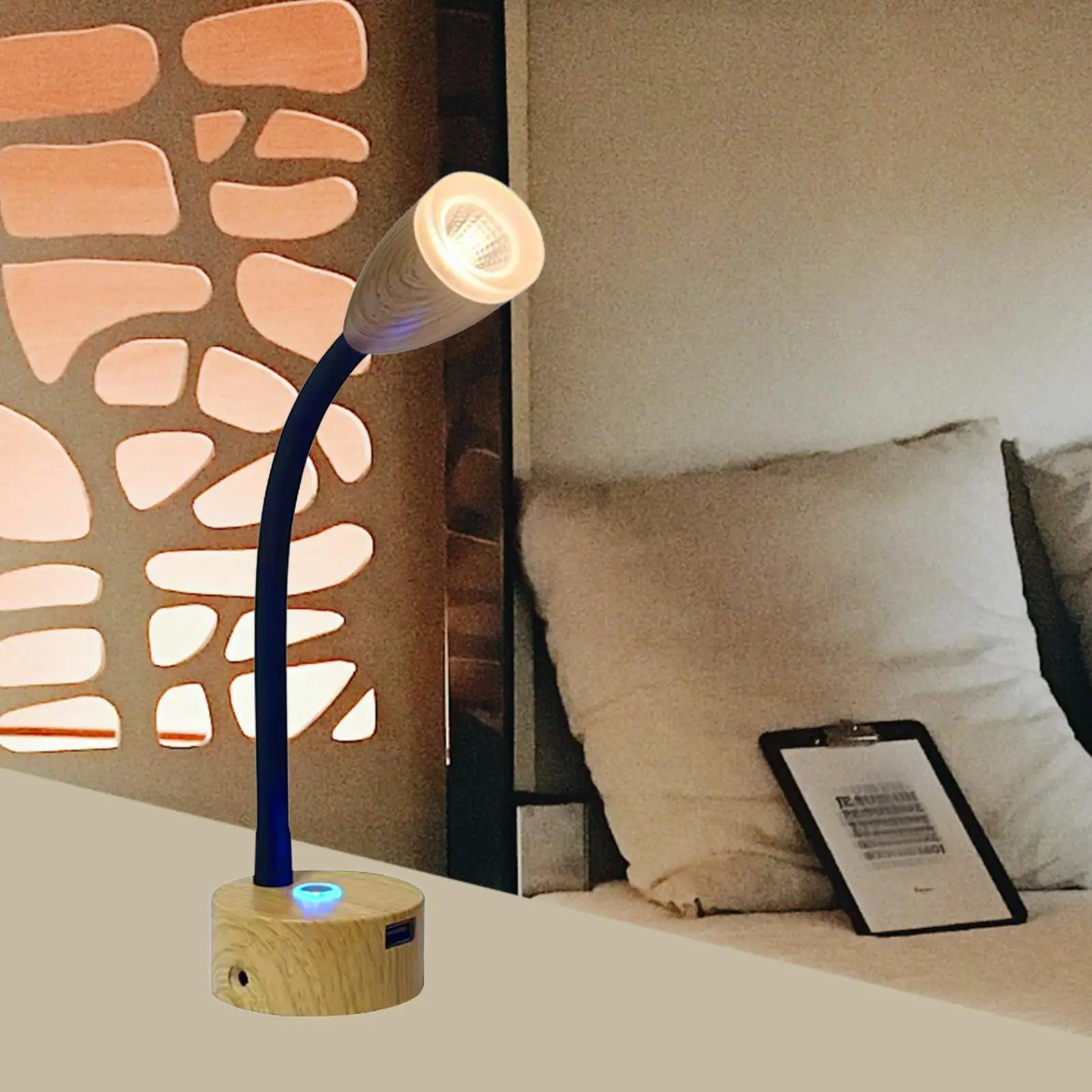 Rvs LED Reading Light Blue Nightlight with USB Port Includes Hardware Mount
Rvs LED Reading Light Blue Nightlight with USB Port Includes Hardware Mount