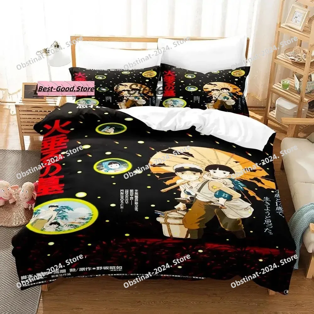 Anime The Light Of The Fireflies Forest Bedding Set Printed Duvet Cover Sheet Pillowcase Soft Quilt Cover Full Queen King Size
Anime The Light Of The Fireflies Forest Bedding Set Printed Duvet Cover Sheet Pillowcase Soft Quilt Cover Full Queen King Size
