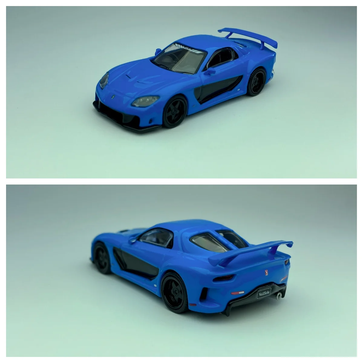 Tarmac Works 1:64 RX-7 VeilSide Fortune7 Blue Diecast Model Car Alloy
Tarmac Works 1:64 RX-7 VeilSide Fortune7 Blue Diecast Model Car Alloy