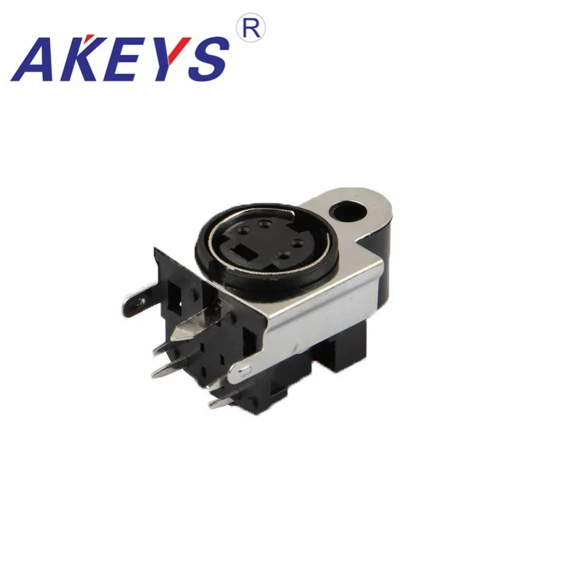 10PCS MDC-4-33D Circular DIN Jack Female 4pin PCB Mount Connector S Terminal
10PCS MDC-4-33D Circular DIN Jack Female 4pin PCB Mount Connector S Terminal