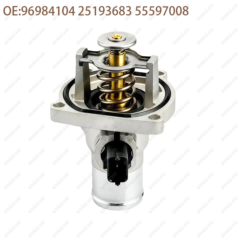 96984104 25193683 Original Engine Coolant Thermostat Assembly For Chevrolet Aveo Cruze Sonic Orlando Vauxhall Opel Astra Zafira
96984104 25193683 Original Engine Coolant Thermostat Assembly For Chevrolet Aveo Cruze Sonic Orlando Vauxhall Opel Astra Zafira
