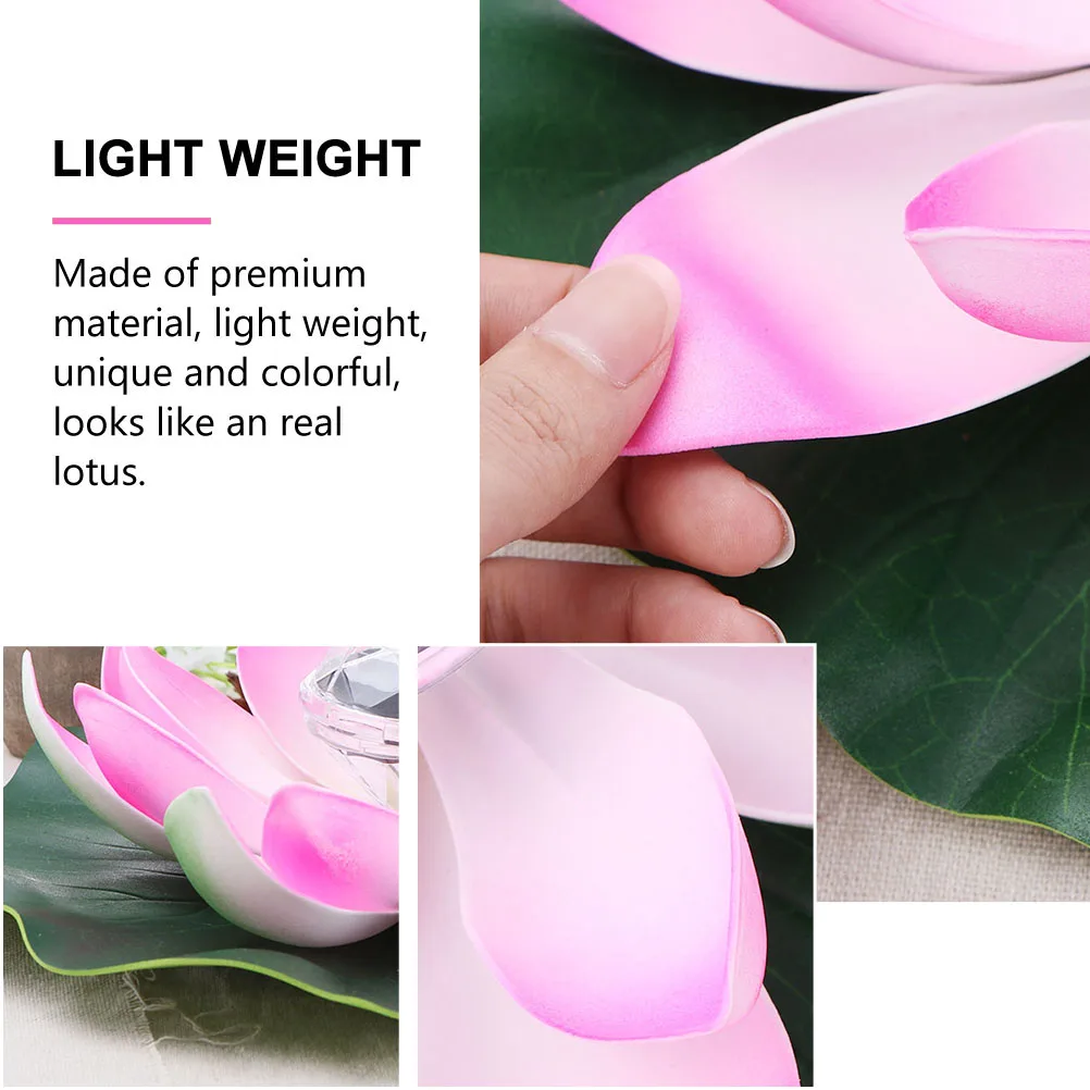 2Pcs Solar Lotus Lights Pond Outdoor Decorative Waterproof Plastic Lamp Garden Pool Lighting Solar Powered
2Pcs Solar Lotus Lights Pond Outdoor Decorative Waterproof Plastic Lamp Garden Pool Lighting Solar Powered