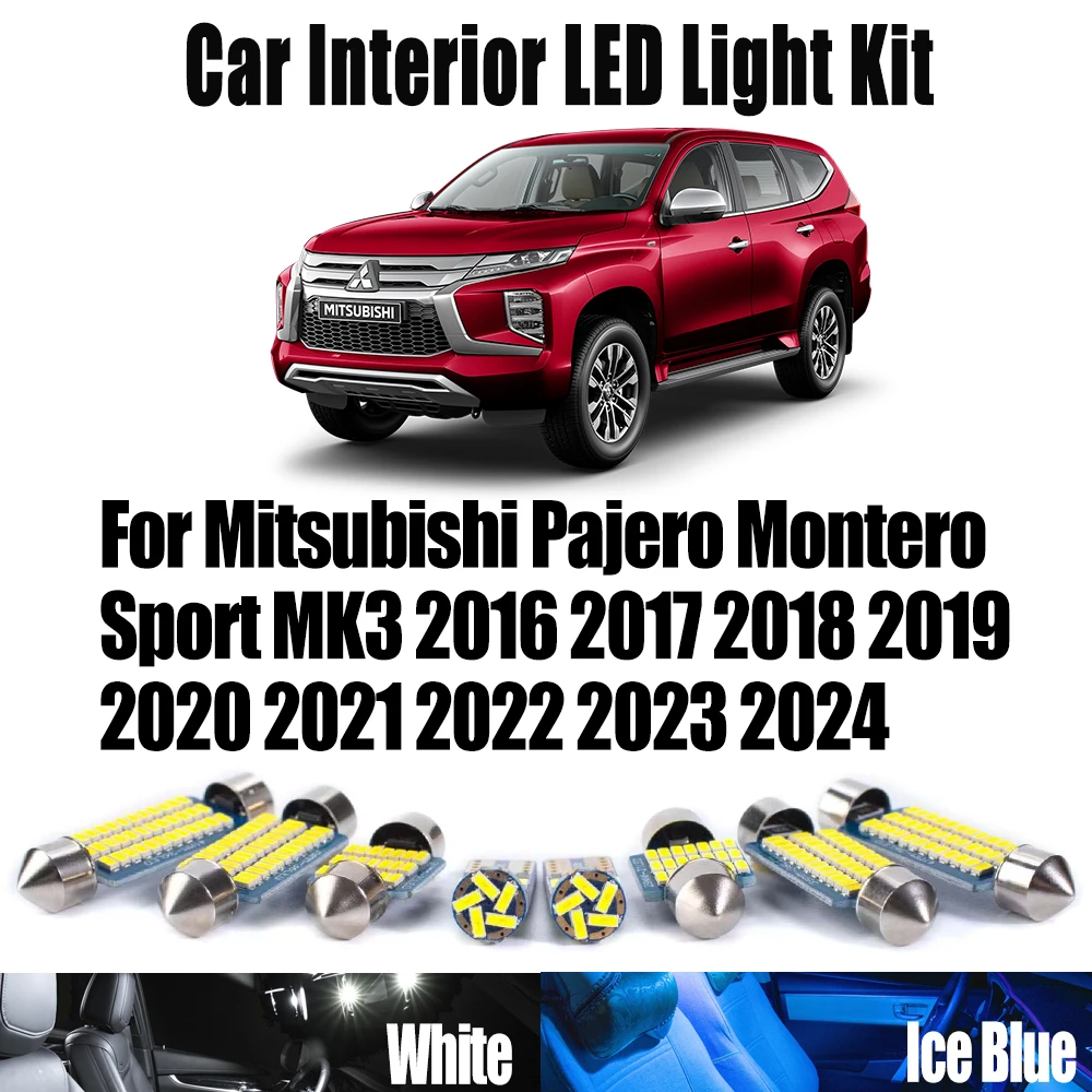 17Pcs Canbus No Error Car LED Interior Ceiling Light Kit For Mitsubishi Pajero Montero Sport MK3 2016- 2020 2021 2022 2023 2024
17Pcs Canbus No Error Car LED Interior Ceiling Light Kit For Mitsubishi Pajero Montero Sport MK3 2016- 2020 2021 2022 2023 2024