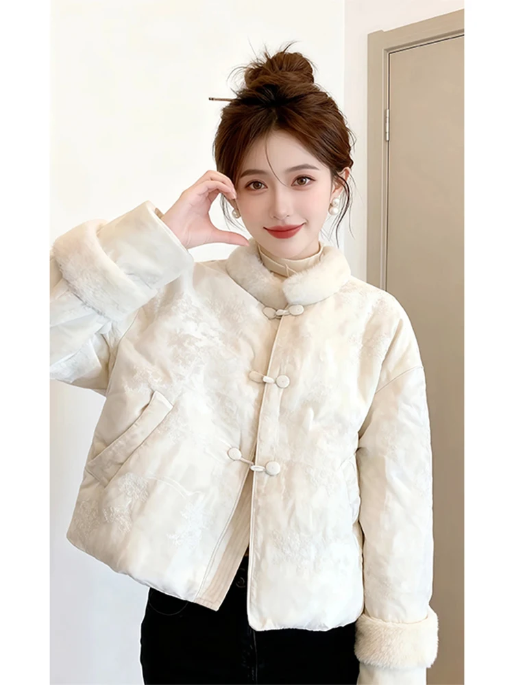 Elegant Casual Cotton Jacket Women's High-End Feelings National Style Atmosphere Coat Dongxiang Brand Commute Loose Fit Long ...
Elegant Casual Cotton Jacket Women's High-End Feelings National Style Atmosphere Coat Dongxiang Brand Commute Loose Fit Long ...
