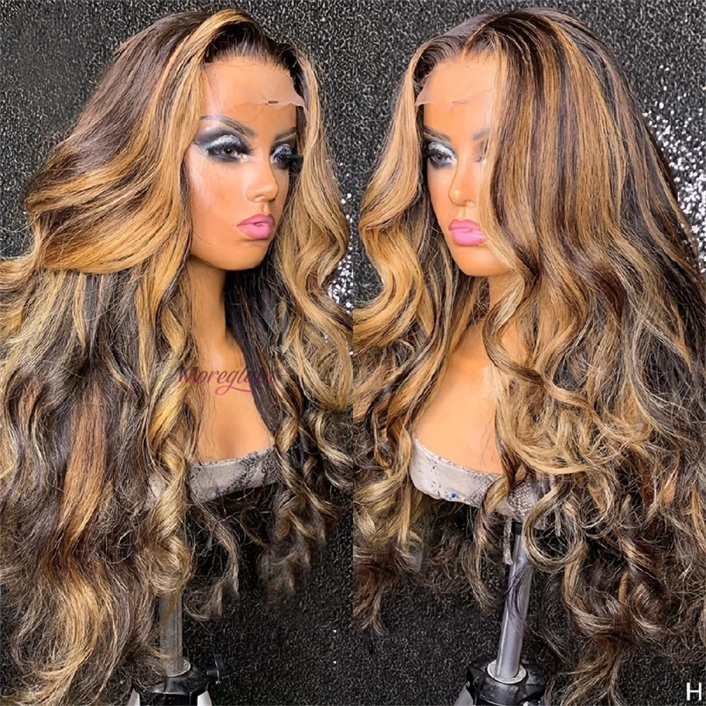 Body Wave Highlight 13x4 180 Density Lace Frontal Wig 4/27 Ombre Color Remy Hair Wig Human Hair Transparent Brazilian Women Wig
Body Wave Highlight 13x4 180 Density Lace Frontal Wig 4/27 Ombre Color Remy Hair Wig Human Hair Transparent Brazilian Women Wig
