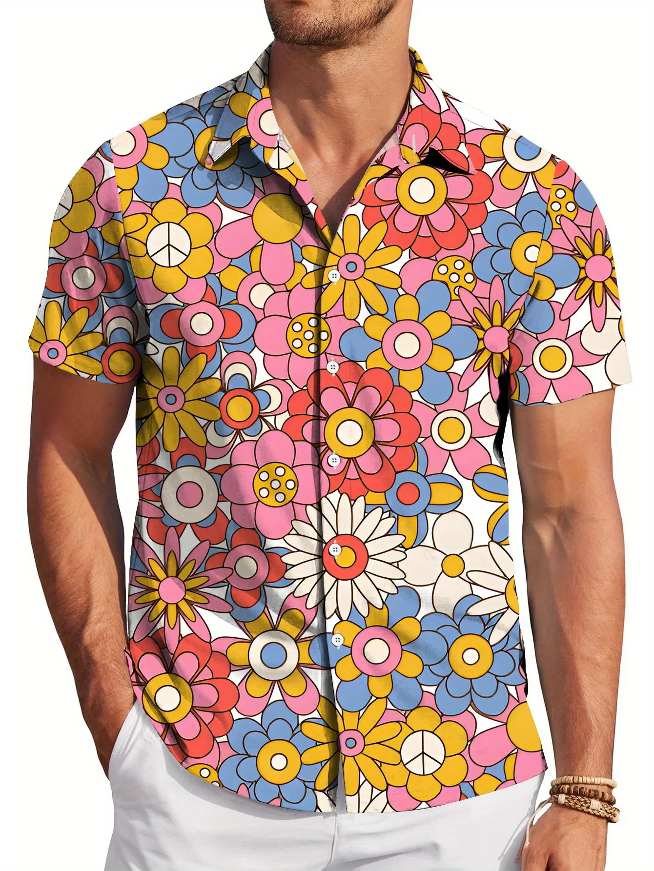 Summer Fashion Men's Beach Party Hawaiian Shirt Man Short Sleeve Loose Fit Cool Print Breathable Holiday Outfit Tops
Summer Fashion Men's Beach Party Hawaiian Shirt Man Short Sleeve Loose Fit Cool Print Breathable Holiday Outfit Tops