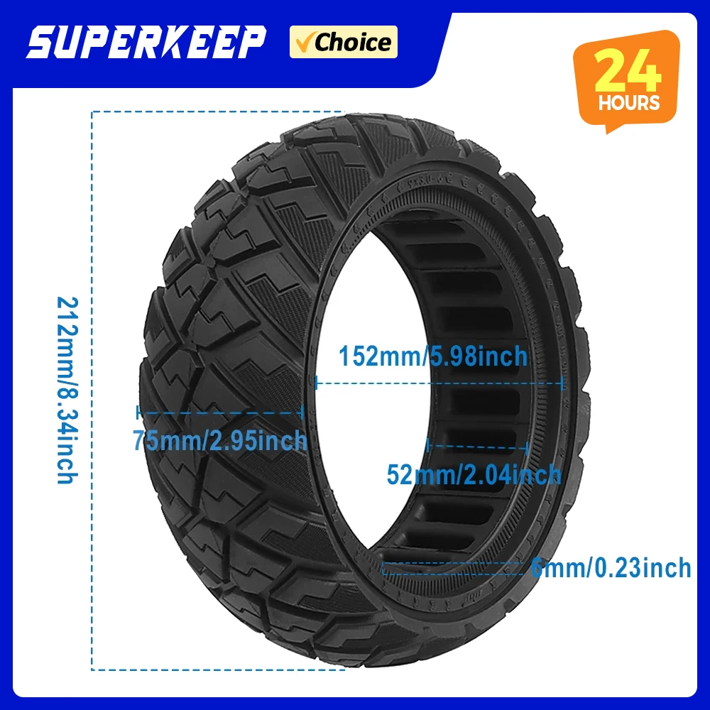 9x3.0-6 Off-road Honeycomb Solid Tire for Electric Scooter 9Inch Tires Wheel Puncture Proof Tires Replacements Parts Accessories
9x3.0-6 Off-road Honeycomb Solid Tire for Electric Scooter 9Inch Tires Wheel Puncture Proof Tires Replacements Parts Accessories