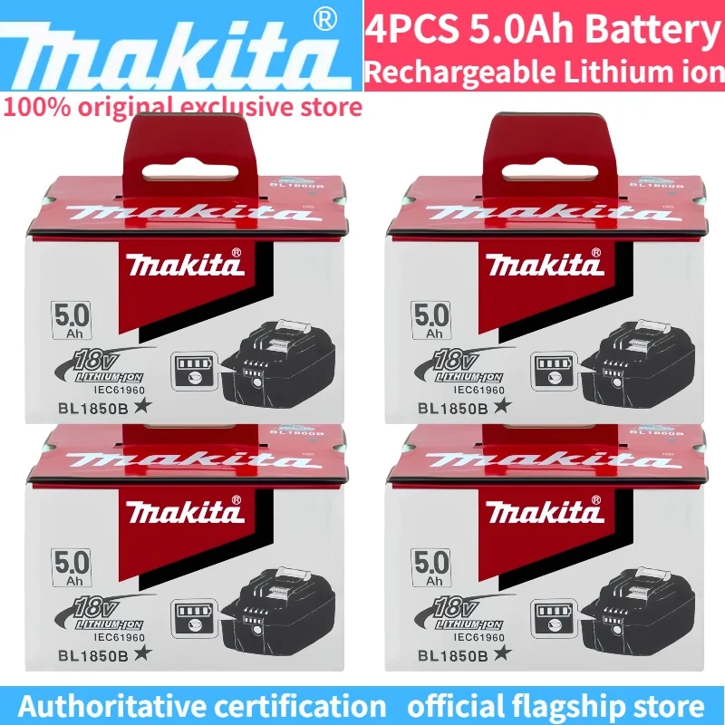 100% original Makita 18V battery 18650 rechargeable lithium battery 35E 6.0Ah replaceable BL1815 BL1830 BL1850B BL1860B LXT400
100% original Makita 18V battery 18650 rechargeable lithium battery 35E 6.0Ah replaceable BL1815 BL1830 BL1850B BL1860B LXT400
