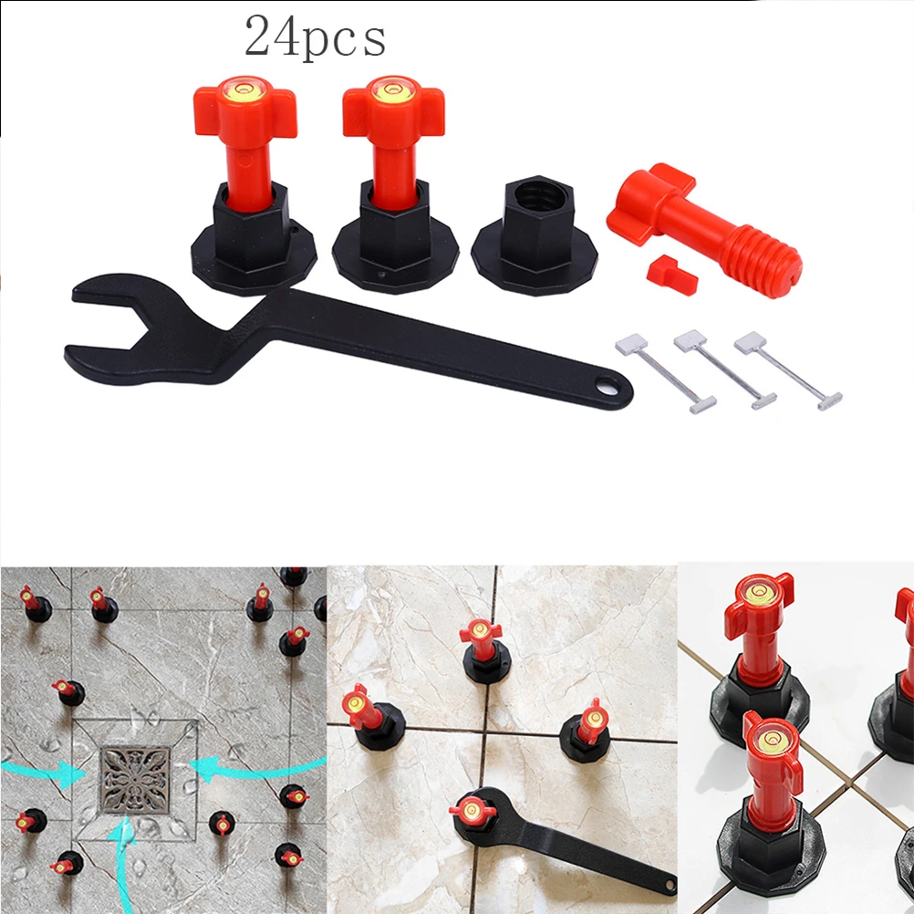 Tile Leveler Spiked Positioning System Laying Aid Correction Clips Reusable Stainless Steel Plastic Material For Tiling
Tile Leveler Spiked Positioning System Laying Aid Correction Clips Reusable Stainless Steel Plastic Material For Tiling
