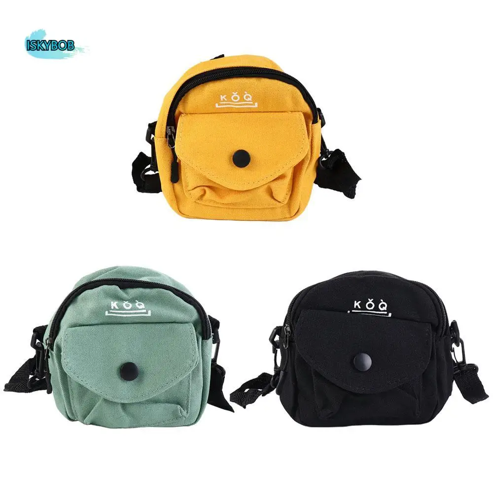 Adjustable Strap Canvas Shoulder Bag Solid Color Zipper Casual Crossbody Bag Handbag Mobile Phone Bag Small Messenger Bag
Adjustable Strap Canvas Shoulder Bag Solid Color Zipper Casual Crossbody Bag Handbag Mobile Phone Bag Small Messenger Bag