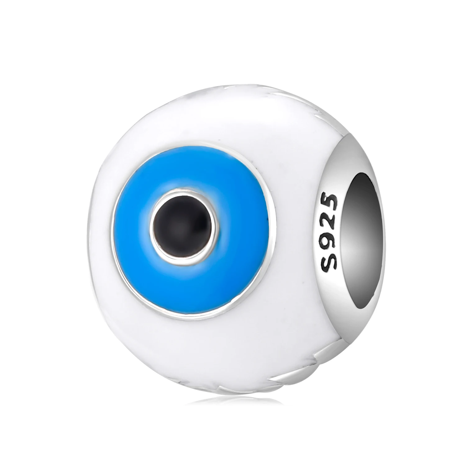 925 Sterling Silver Hot Selling Devil Eyes Blue White Circle Eyes Charm Bead Fit Original Bracelet Diy Jewelry Accessories Beads
925 Sterling Silver Hot Selling Devil Eyes Blue White Circle Eyes Charm Bead Fit Original Bracelet Diy Jewelry Accessories Beads