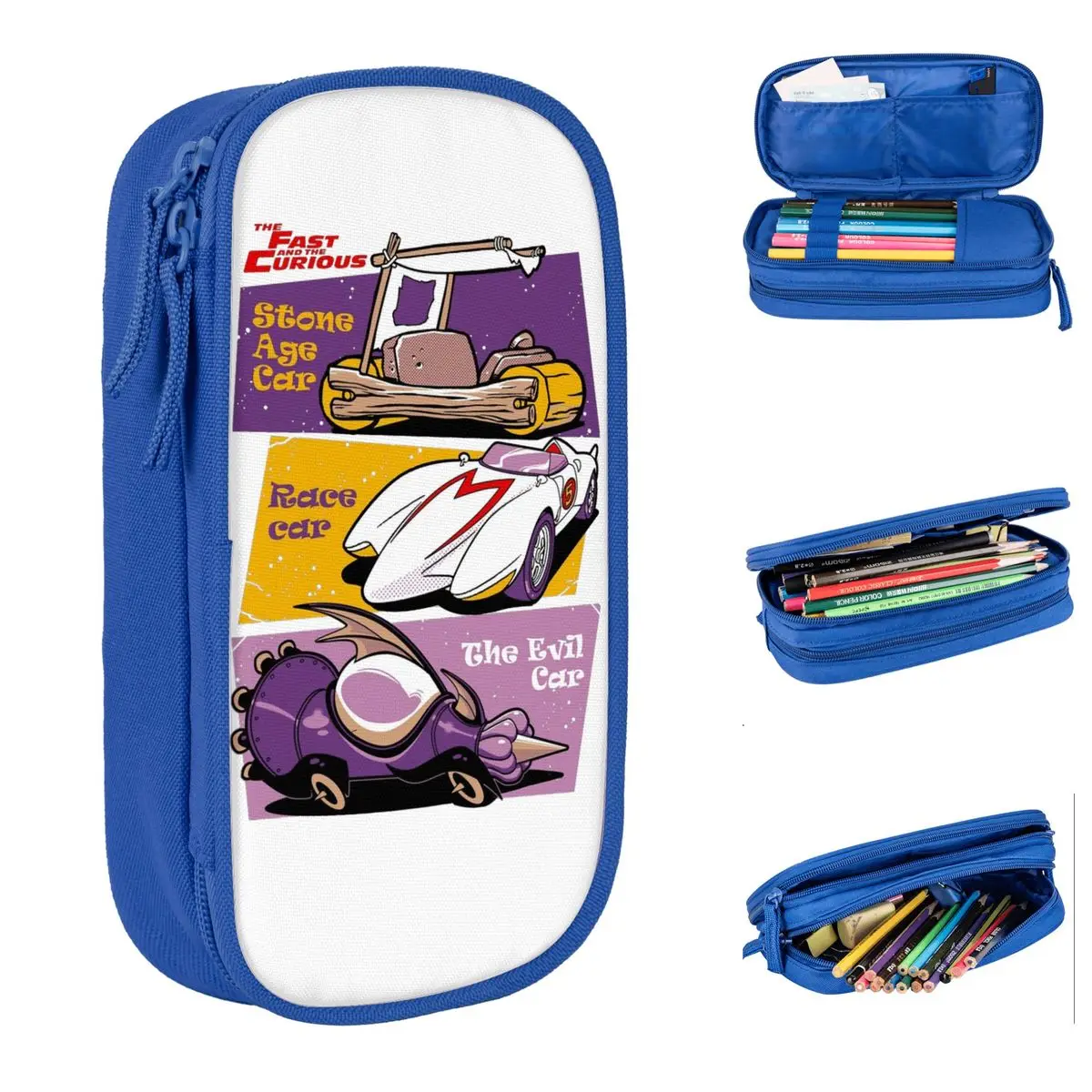 Пеналы The Fast And The Curious II Wacky Races Пенал для ручек для студентов Большая сумка для студентов Школьный подарок Канцелярские принадлежности
Пеналы The Fast And The Curious II Wacky Races Пенал для ручек для студентов Большая сумка для студентов Школьный подарок Канцелярские принадлежности