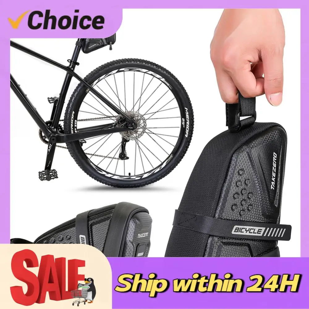 1L Bike Saddle Bag Large Capacity Bike Seat Bag Back Seat Pouch Reflective Bicycle Saddle Bag EVA for Outdoor Riding
1L Bike Saddle Bag Large Capacity Bike Seat Bag Back Seat Pouch Reflective Bicycle Saddle Bag EVA for Outdoor Riding