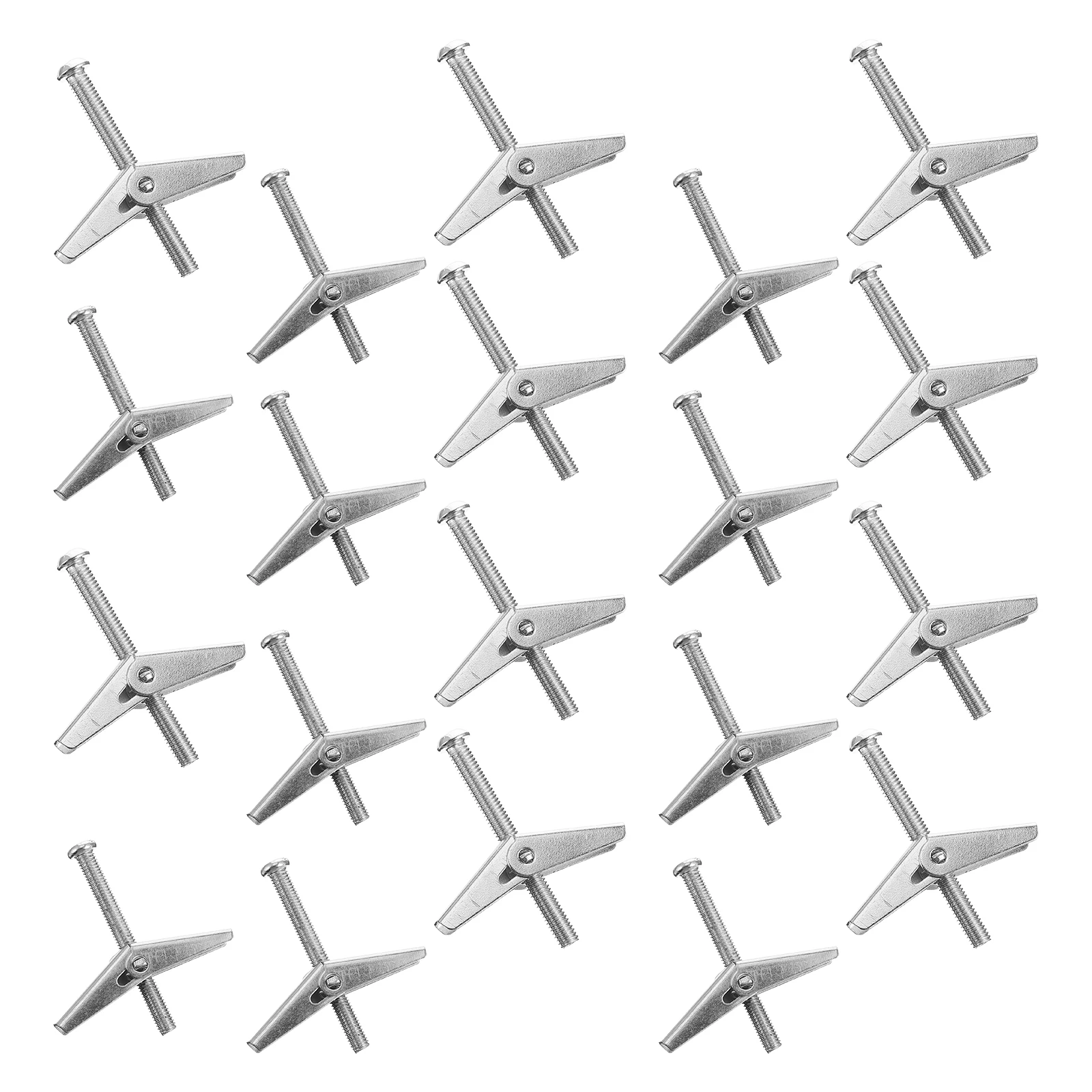 20pcs Toggle Toggle Bolts For Drywall Expansion Screw Cup Clip for Drywall Hollow Iron Anchors Heavy Duty Hardware
20pcs Toggle Toggle Bolts For Drywall Expansion Screw Cup Clip for Drywall Hollow Iron Anchors Heavy Duty Hardware