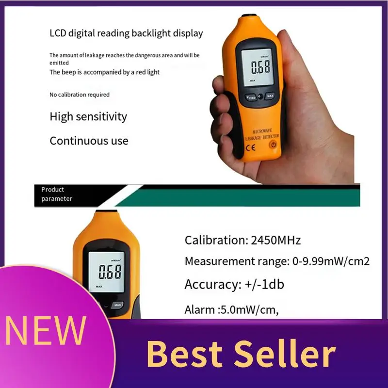HFES Digital LCD Display Microwave EMF Radiation Meter For Safe Cooking - HT-M2 Detection Tool
HFES Digital LCD Display Microwave EMF Radiation Meter For Safe Cooking - HT-M2 Detection Tool